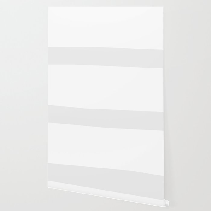 White and Pale Gray Minimalist Color Block Wallpaper Gallery Image 2