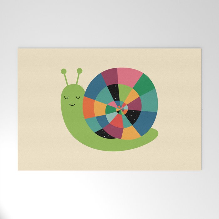 Snail Time Welcome Mat Gallery Image 1