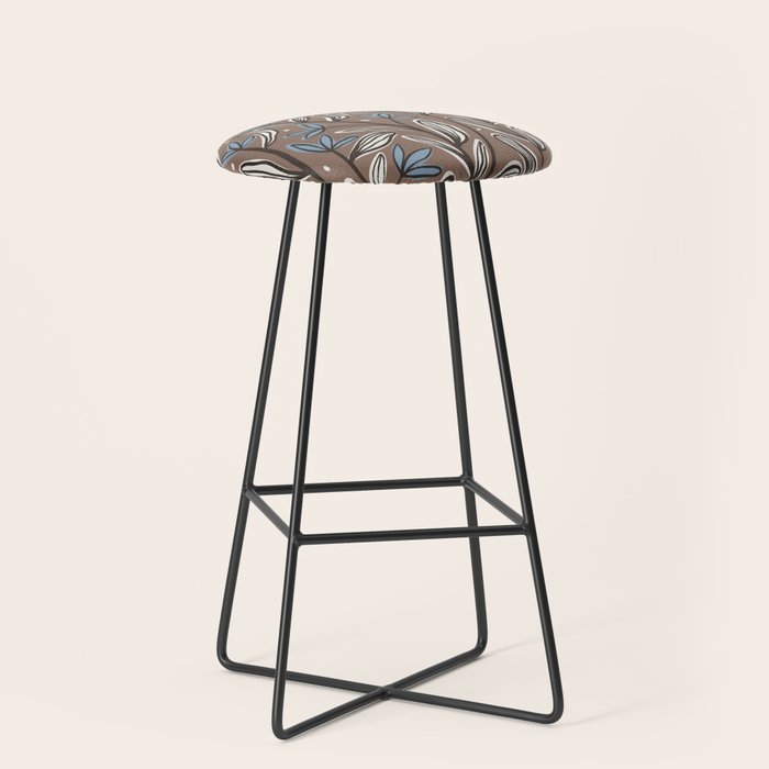 Autumn Florals #1 Stool Gallery Image 1