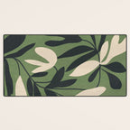 Minimal Abstract Plant Growth Desk Mat Gallery Image 3