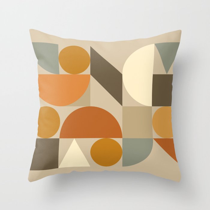Mid Century 29A Throw Pillow Gallery Image 6