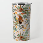 RED PANDAS IN WILD NATURE 10 Travel Mug Gallery Image 1