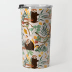 RED PANDAS IN WILD NATURE 10 Travel Mug Gallery Image 3