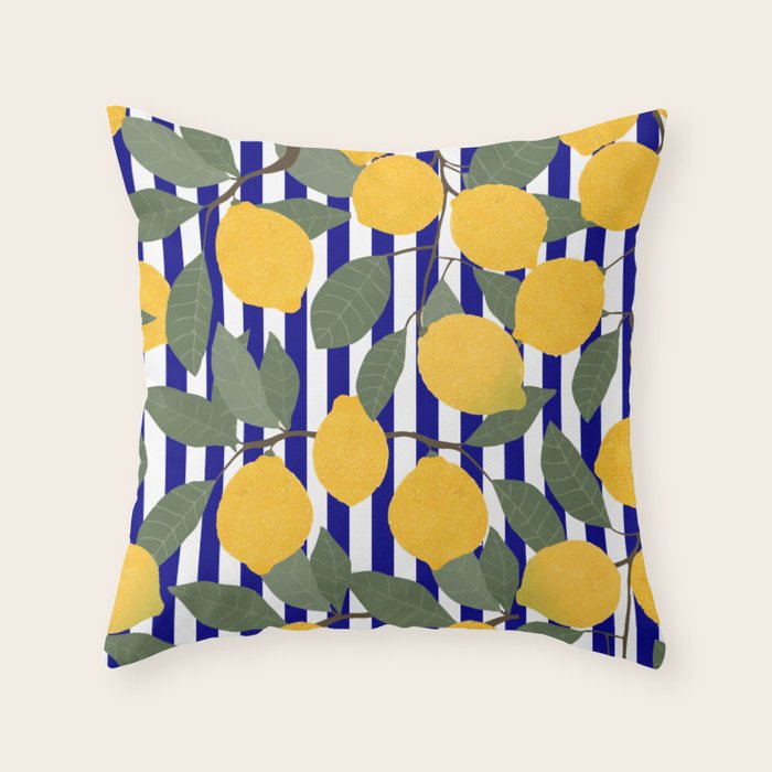 Limoncello Throw Pillow Gallery Image 6