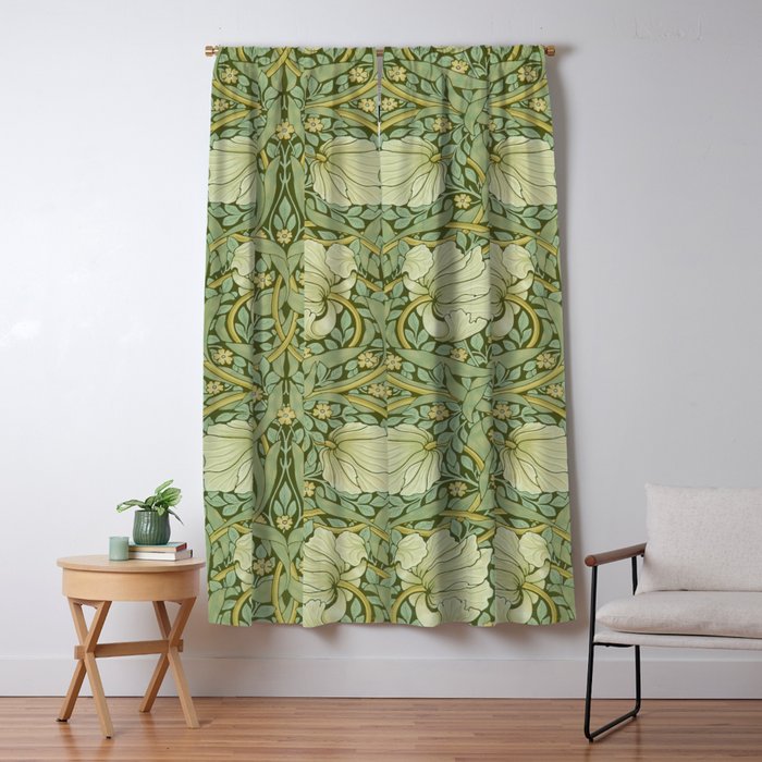 William Morris "Pimpernel" 1. Window Curtain Gallery Image 5