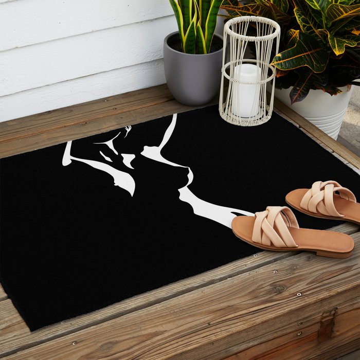 Nude Shadow Outdoor Rug Gallery Image 2