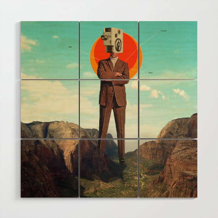 Video404 Wood Wall Art Gallery Image 1