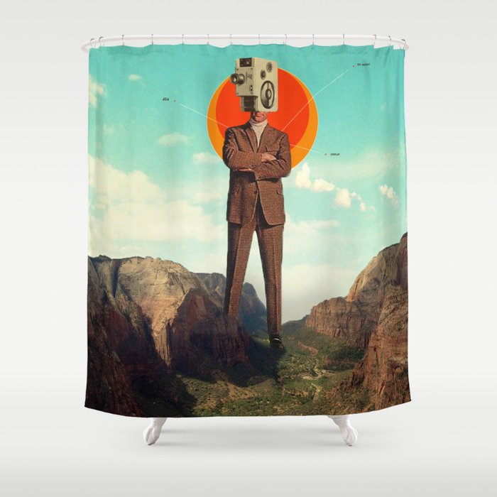 Video404 Shower Curtain Gallery Image 1