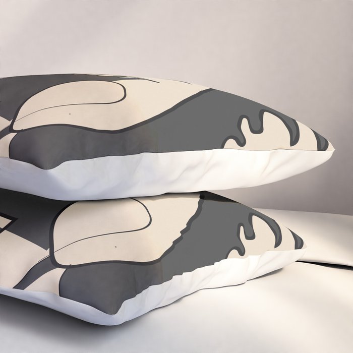 Abstract Faces 13 Pillow Sham Gallery Image 3