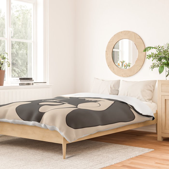 Abstract Faces 13 Duvet Cover Gallery Image 2