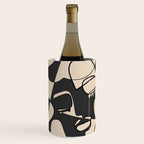 Abstract Faces 13 Wine Chiller Gallery Image 1