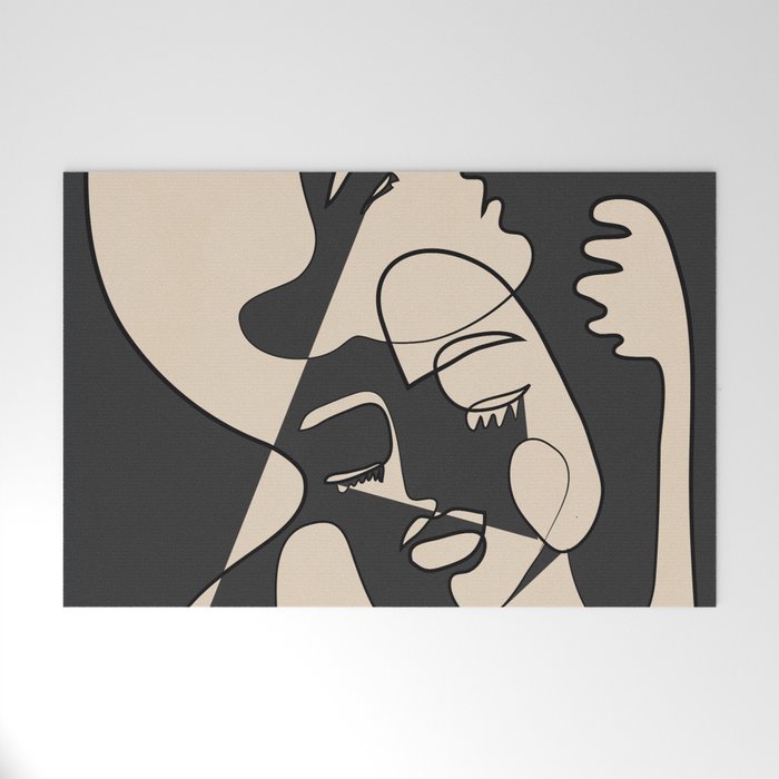 Abstract Faces 13 Welcome Mat Gallery Image 1