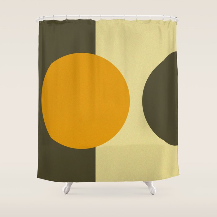 Sun&Moon07 Shower Curtain Gallery Image 1