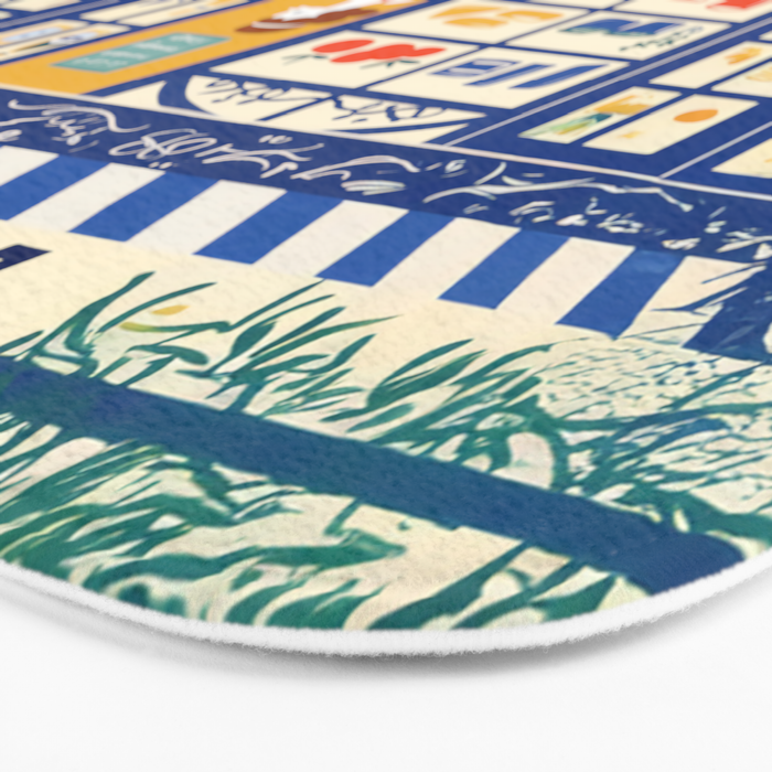 Charming French Cheese Shop Bath Mat Gallery Image 3