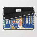 Charming French Cheese Shop Laptop Sleeve Gallery Image 2