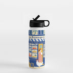 Charming French Cheese Shop Water Bottle Gallery Image 1