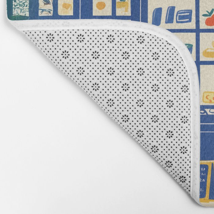 Charming French Cheese Shop Bath Mat Gallery Image 2