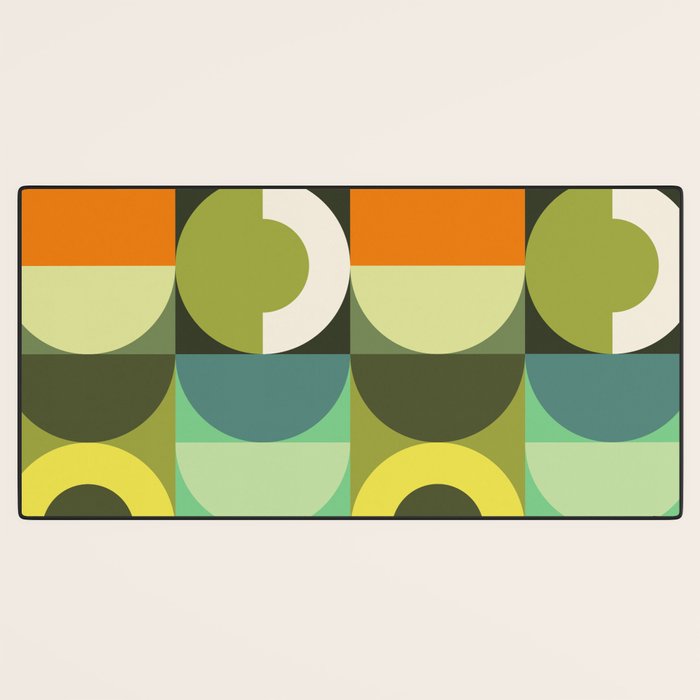 Modern Geometric 90A Desk Mat Gallery Image 3