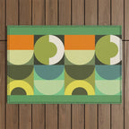 Modern Geometric 90A Outdoor Rug Gallery Image 1
