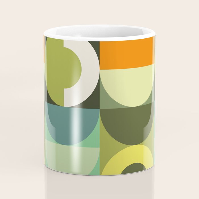 Modern Geometric 90A Coffee Mug Gallery Image 4