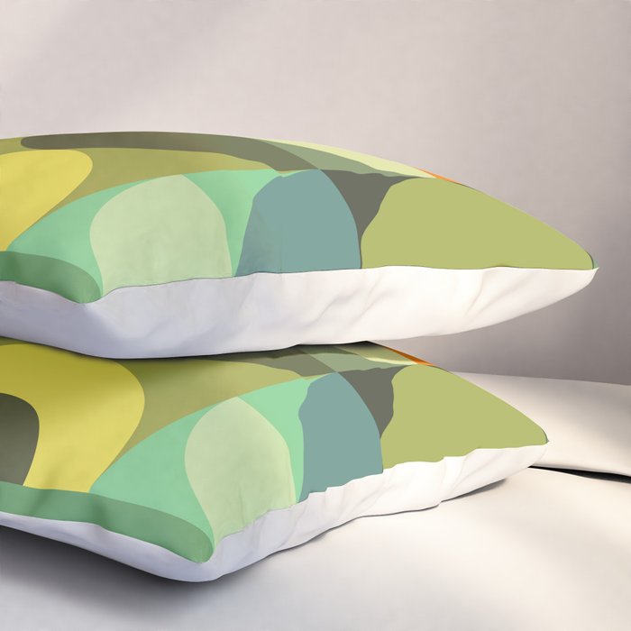 Modern Geometric 90A Pillow Sham Gallery Image 3