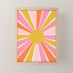 Sunshiny day - bright Mini Art Print Gallery Image 1