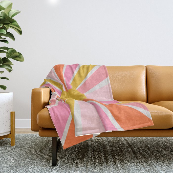 Sunshiny day - bright Throw Blanket Gallery Image 1