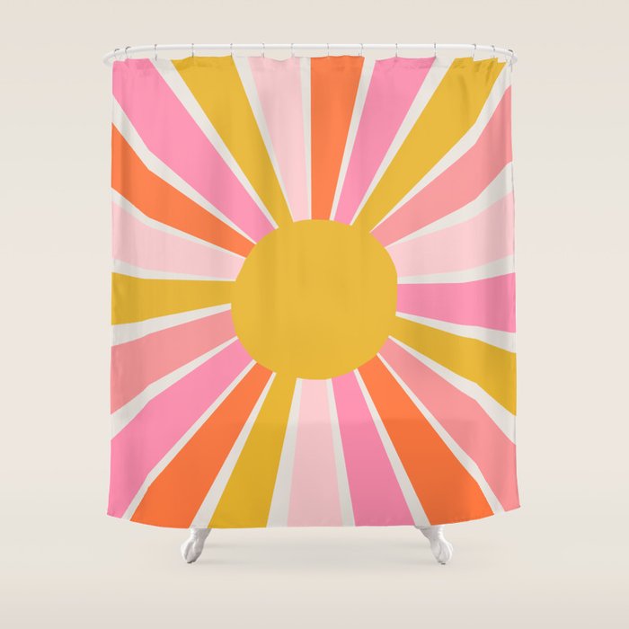 Sunshiny day - bright Shower Curtain Gallery Image 1