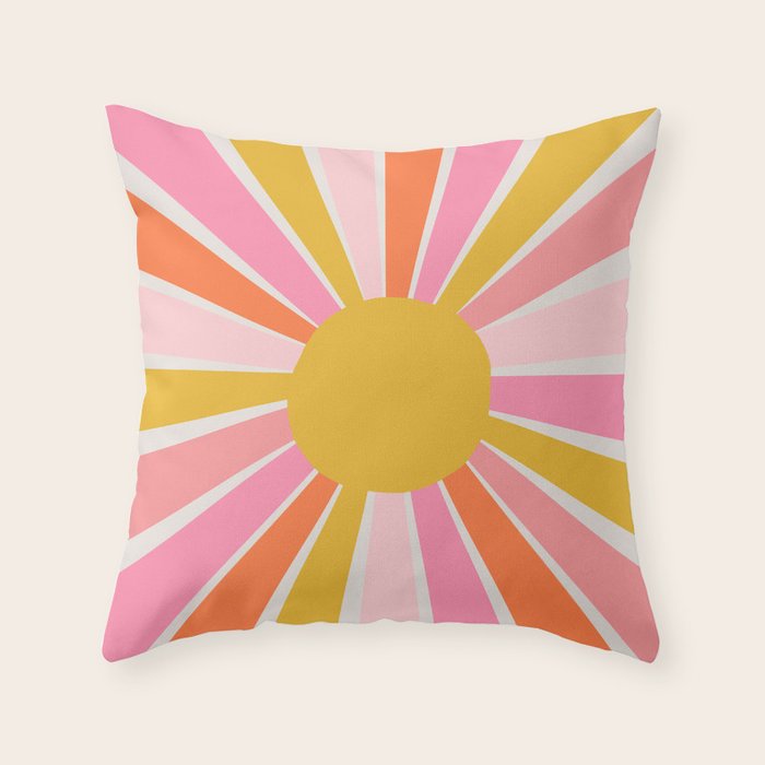 Sunshiny day - bright Throw Pillow Gallery Image 6