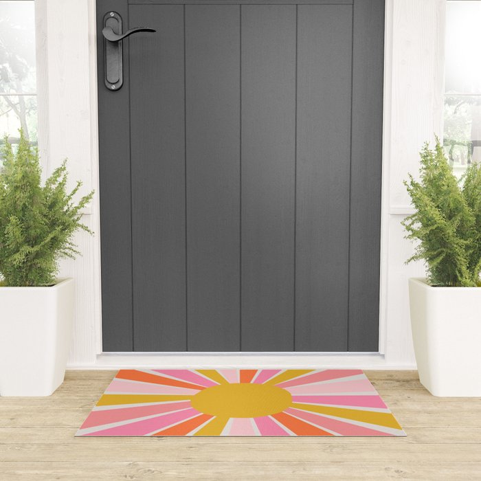 Sunshiny day - bright Welcome Mat Gallery Image 3
