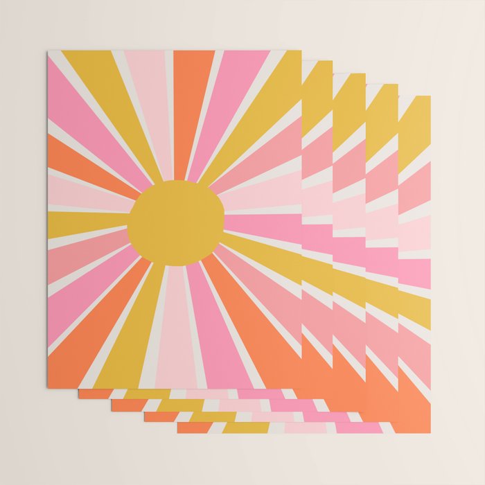 Sunshiny day - bright Wrapping Paper Gallery Image 3
