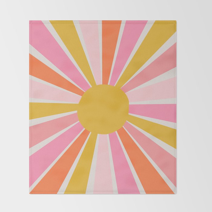 Sunshiny day - bright Throw Blanket Gallery Image 2