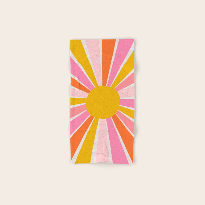 Sunshiny day - bright Bath Towel Gallery Image 1