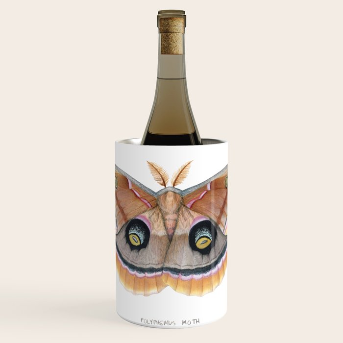 Polyphemus Moth Wine Chiller Gallery Image 1