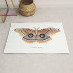 Polyphemus Moth Rug Gallery Image 1