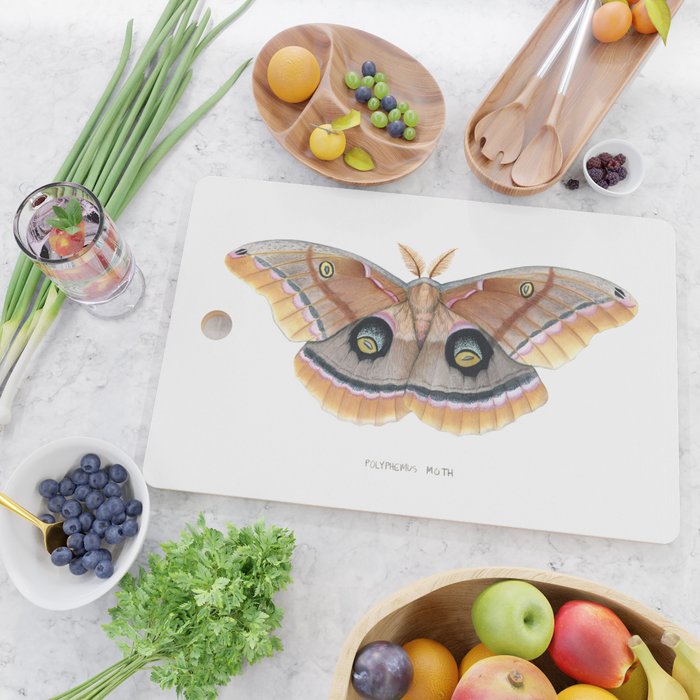 Polyphemus Moth Cutting Board Gallery Image 2