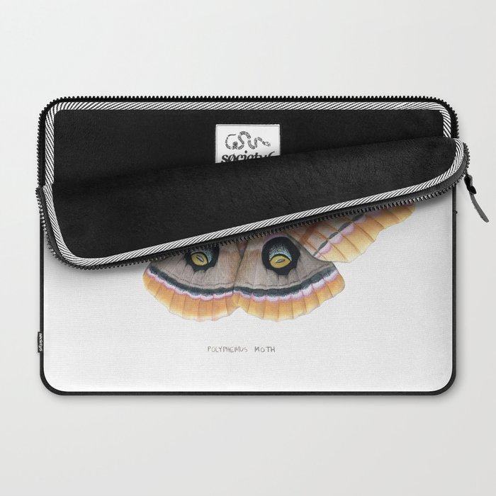 Polyphemus Moth Laptop Sleeve Gallery Image 2