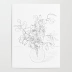 Beautiful Bouquet Line Poster Gallery Image 4