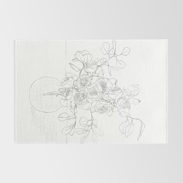 Beautiful Bouquet Line Rug Gallery Image 2