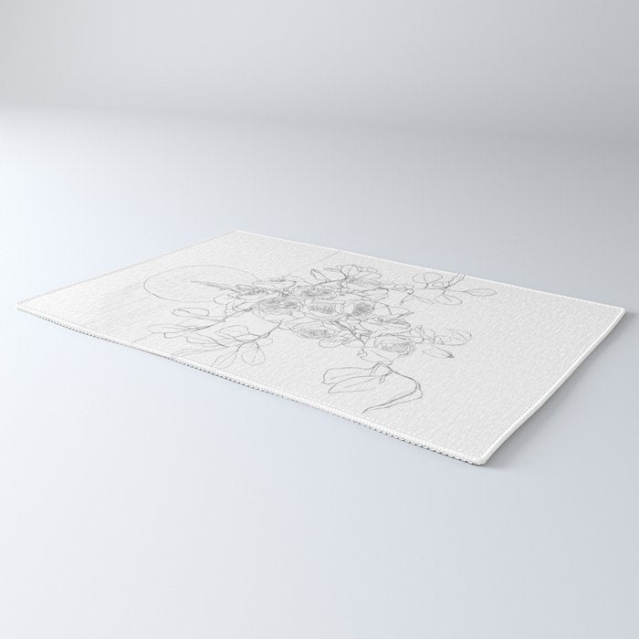 Beautiful Bouquet Line Rug Gallery Image 3