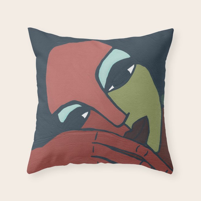 Drained Throw Pillow Gallery Image 6