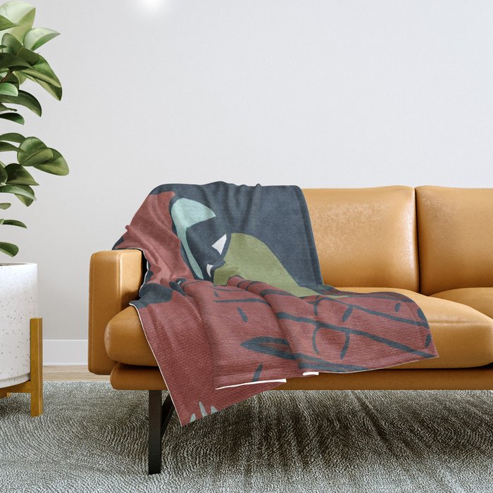 Drained Throw Blanket Gallery Image 1