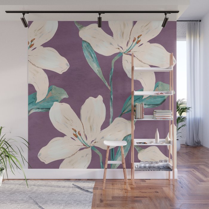 Spring Flowers 5 Wall Mural Gallery Image 1