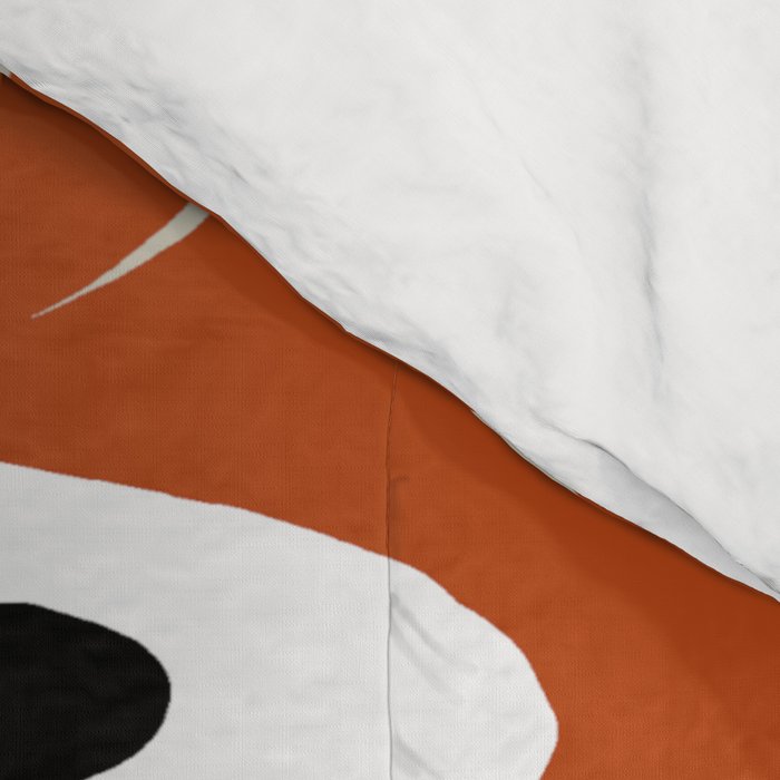 Bold retro flower with check  Comforter Gallery Image 4