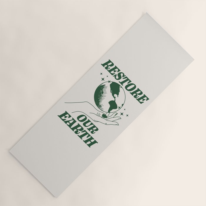 Restore our Earth Yoga Mat Gallery Image 1