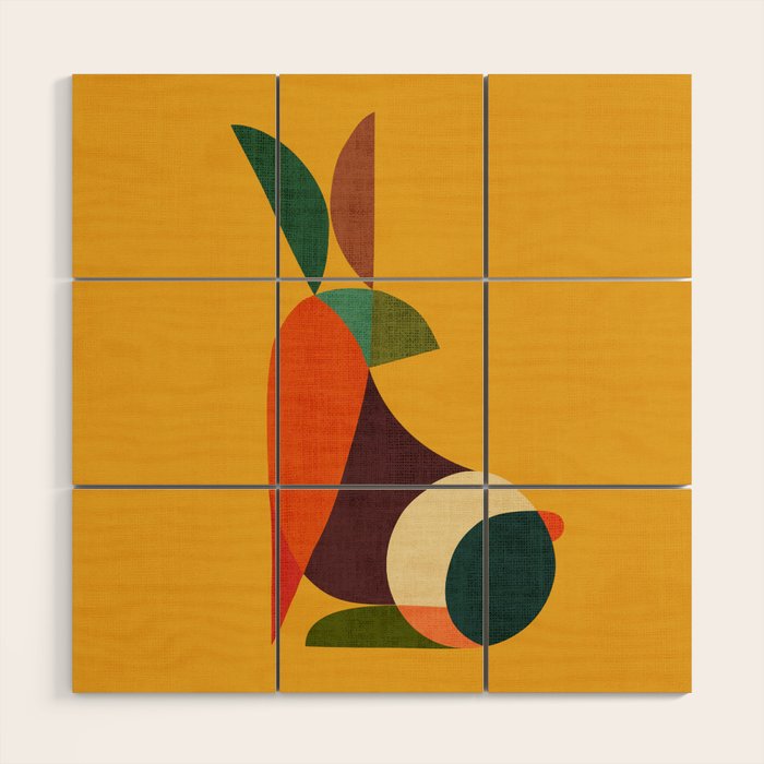Rabbit Wood Wall Art Gallery Image 1