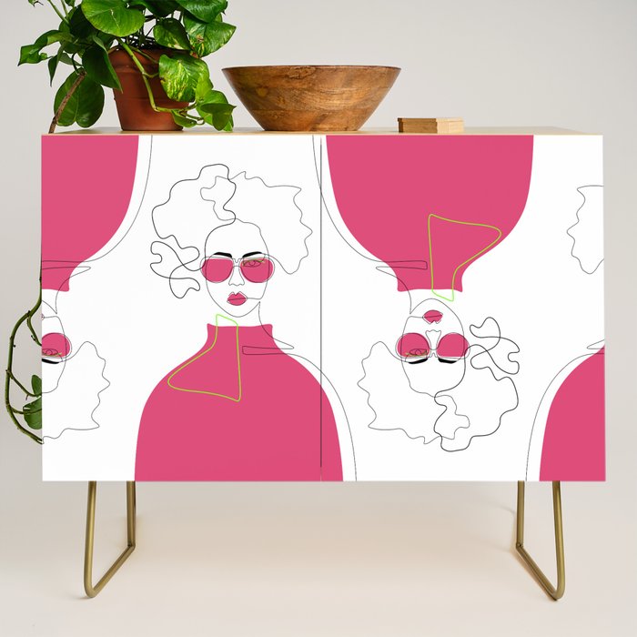 Style The Pink Credenza Gallery Image 1