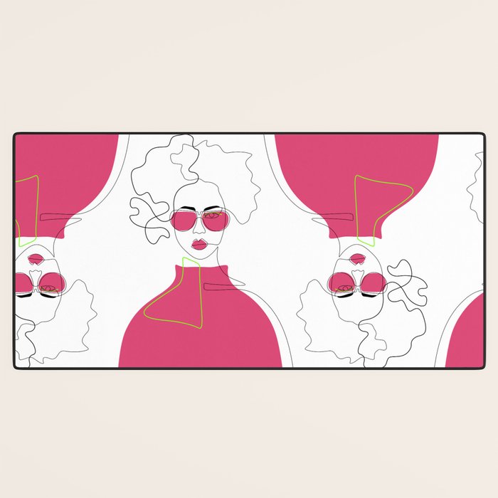 Style The Pink Desk Mat Gallery Image 3