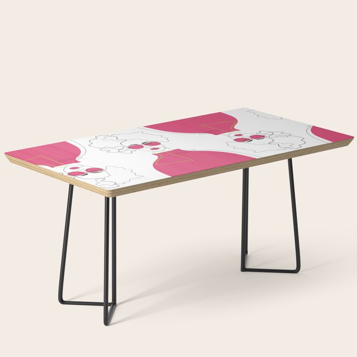Style The Pink Coffee Table Gallery Image 1