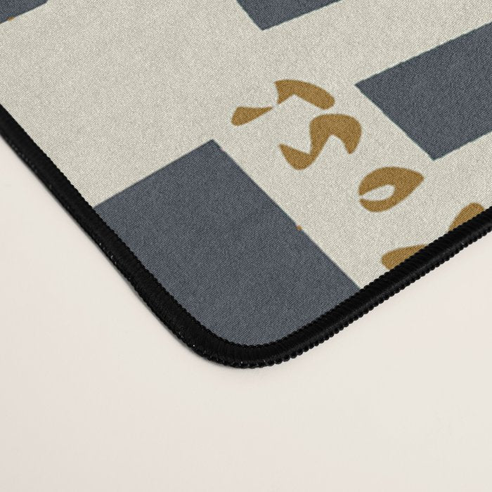 PARIS MAP GREY GOLD Desk Mat Gallery Image 4